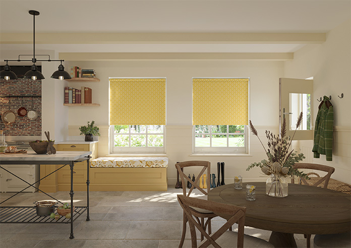 Beech Leaf (Blackout), Sunshine - Roller Blind - Image 8